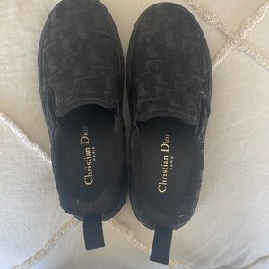 Christian Dior slip on sneakers